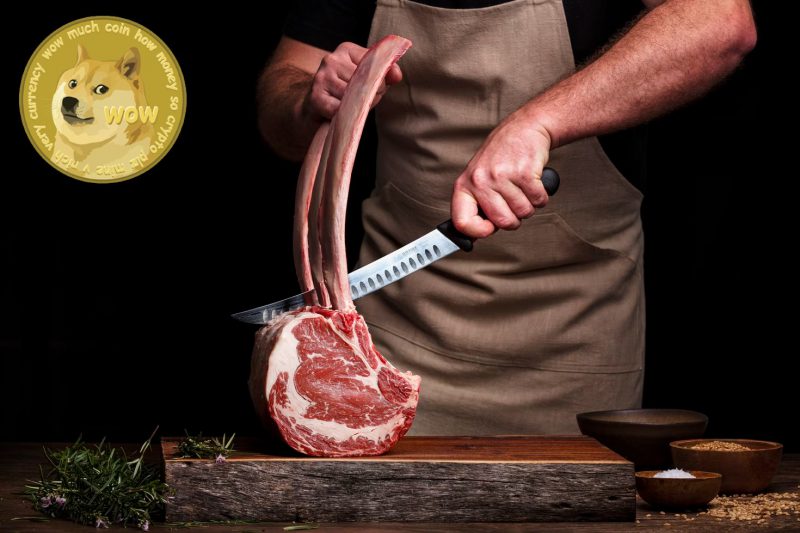 خرید آنلاین گوشت با دوج‌کوین