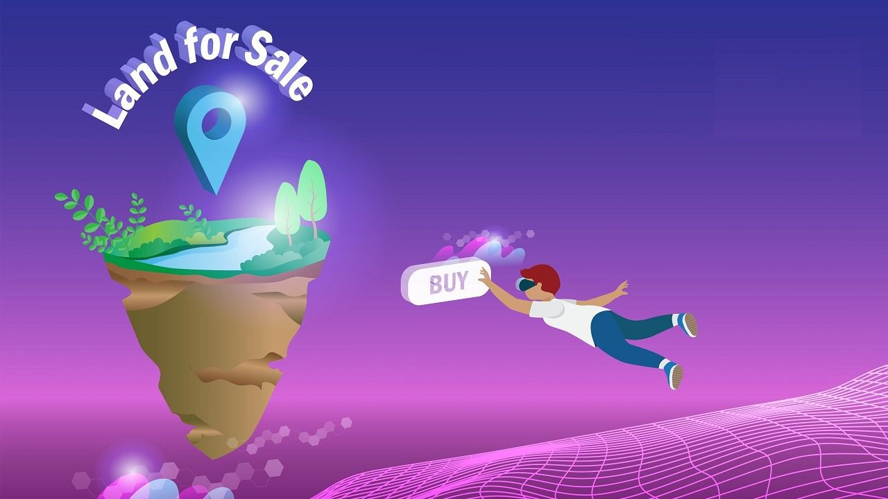 کاهش قیمت زمین‌های متاورس