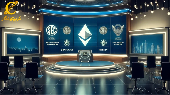 بررسی اپلیکیشن‌های ETF اتریوم توسط SEC