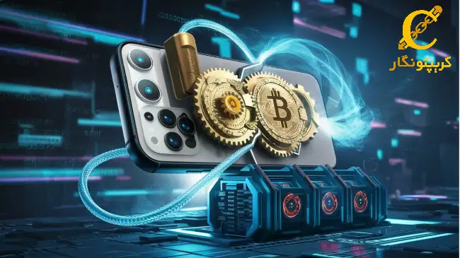 استخراج بیت کوین با موبایل