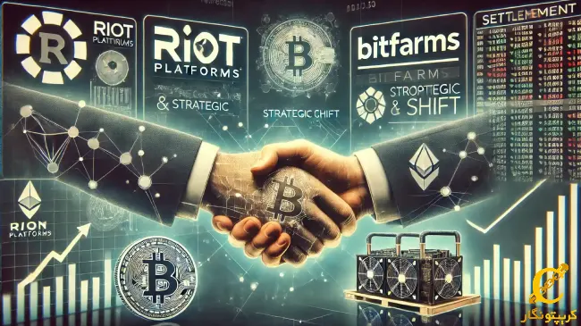 شرکت Riot Platforms از تصاحب Bitfarms منصرف شد