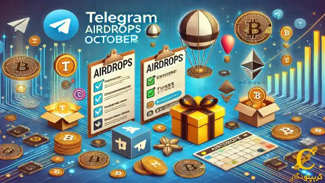 سه ایردراپ مهم تلگرام در ماه October