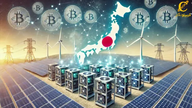 ژاپن به دنبال استخراج ۲.۵ میلیارد دلاری بیت کوین از انرژی سبز مازاد