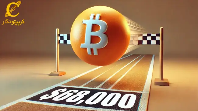 بیت کوین در آستانه اوج – مقاومت ۶۹ هزار دلاری