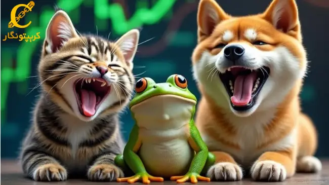 Dogecoin پیشتاز میم کوین‌ها؛ بیت کوین در آستانه 100 هزار دلار