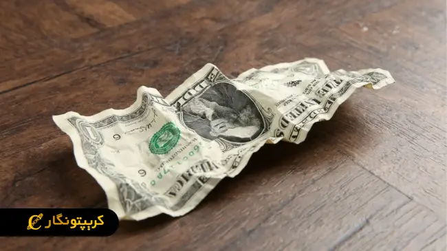 اوج بیت کوین با سقوط دلار آمریکا!