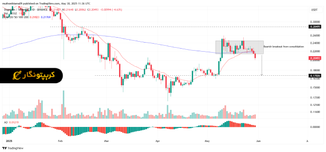 تحلیل دوج کوین ۹ خرداد
