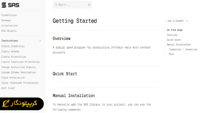 ساختار گواهی نامه سرویس تصدیق گواهی سولانا
