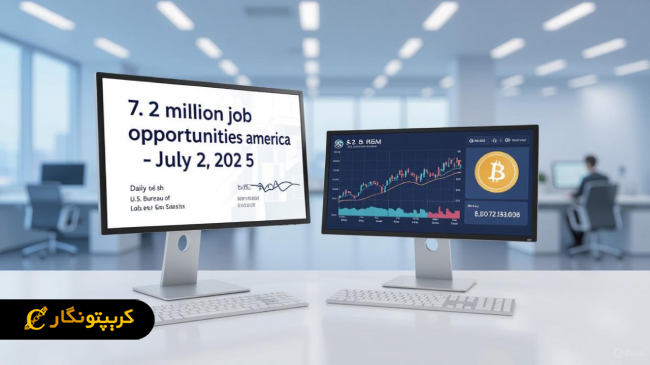 ارتباط فرصت های شغلی آمریکا با نوسانات بازار ارزهای دیجیتال