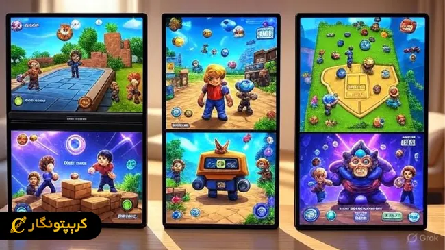 معرفی 5 مورد از بهترین بازی ‌های کریپتویی رایگان