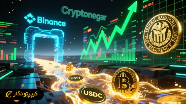 ورود استیبل کوین ها به بایننس پس از کاهش نرخ بهره فدرال رزرو