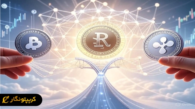 نقد شوندگی صندوق توکنیزه بلک راک با استیبل کوین ریپل