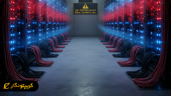 مصرف برق در استخراج ارز دیجیتال