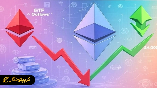 رکورد شکنی خروج سرمایه از ETF های اتریوم و بیت کوین