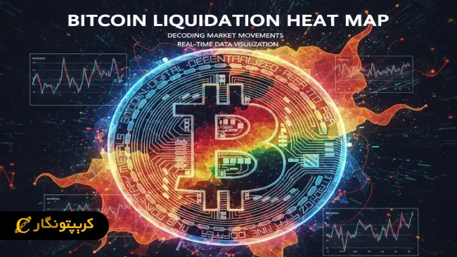 آموزش خواندن نقشه‌ حرارتی لیکوییدیشن بیت ‌کوین