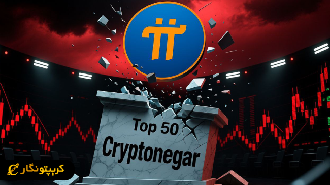 سقوط قیمت پای نتورک پس از حاشیه های مالی