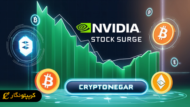 صعود سهام انویدیا (NVIDIA) و تاثیر آن بر بازار رمزارزها