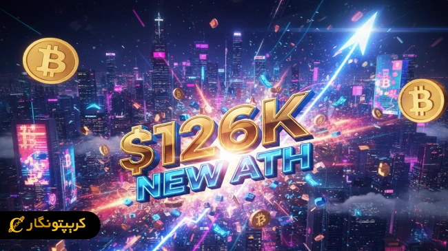 صعود قیمت بیت کوین به بالای ۱۲۶ هزار دلار!