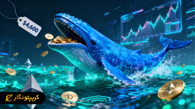 نهنگ های اتریوم ۸۰۰ هزار ETH جمع آوری کردند