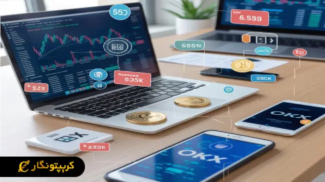 آموزش خرید و فروش ارز دیجیتال در صرافی OKX