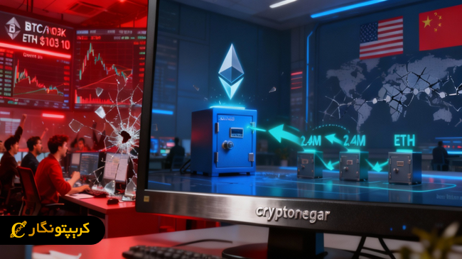 سقوط بازار ارز دیجیتال در پی تهدید تعرفه ای ترامپ