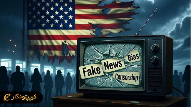 سقوط تاریخی اعتماد به رسانه ها در آمریکا!