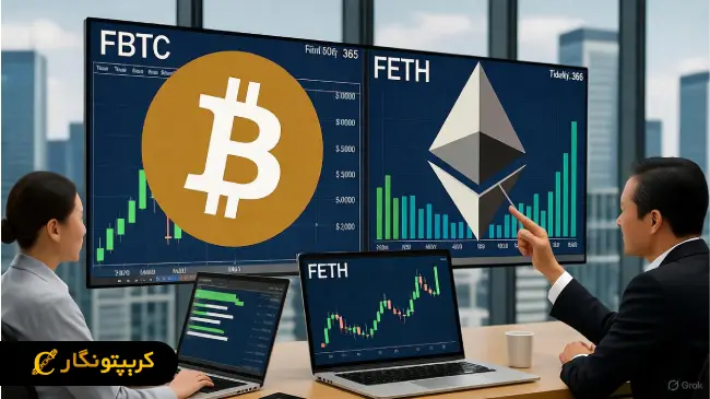 خرید بیت کوین و اتریوم توسط فیدلیتی؛ ورود ۲۸۷ میلیون دلار سرمایه سازمانی