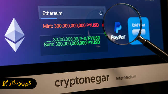 راز مینت ۳۰۰ تریلیون دلاری پی پال PYUSD چه بود؟