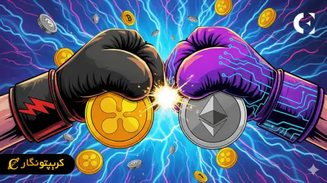 مقایسه اتریوم و ریپل؛ کدام یک برای سرمایه‌گذاری در ۲۰۲۵ بهتر است؟