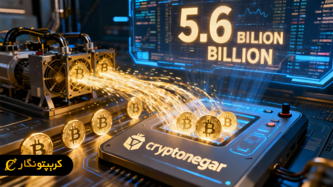 افزایش چشم گیر انتقال بیت کوین توسط ماینرها