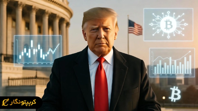 وعده بزرگ ترامپ؛ سلطه آمریکا بر دنیای کریپتو و AI!