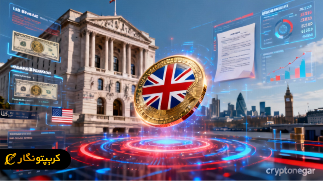 هم سویی مقررات استیبل کوین در بریتانیا با آمریکا
