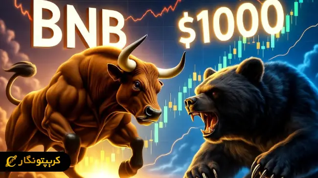 تحلیل بایننس کوین 30 مهر 1404؛ نبرد گاو ها برای حفظ مرز ۱۰۰۰ دلار