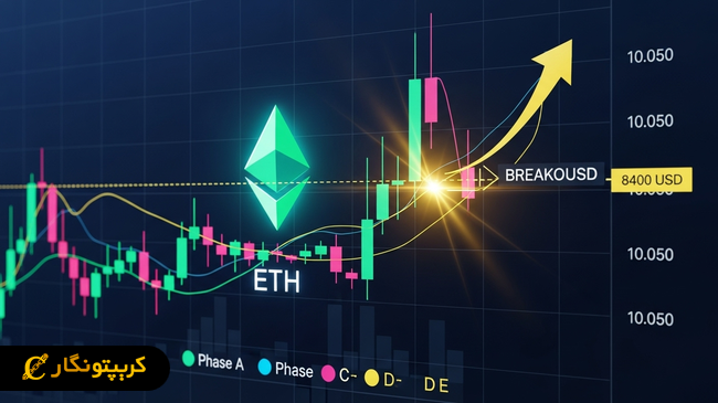 تحلیل اتریوم پنجشنبه ۱ آبان ۱۴۰۴؛ شروع موج جدید صعودی؟