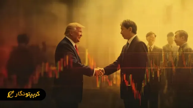 تأثیر سفر ترامپ بر بازار های آسیایی و کریپتو