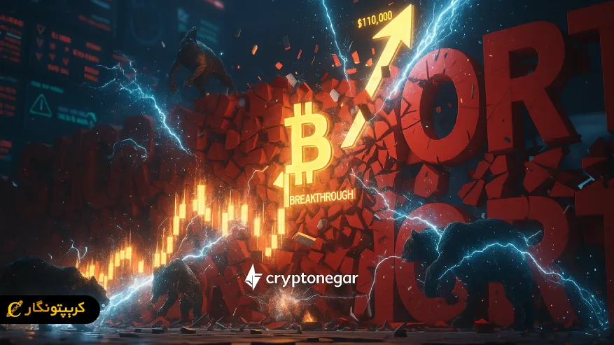 انفجار پوزیشن های Short بیت کوین؛ خرس ها علیه بازار شرط بندی کردند!