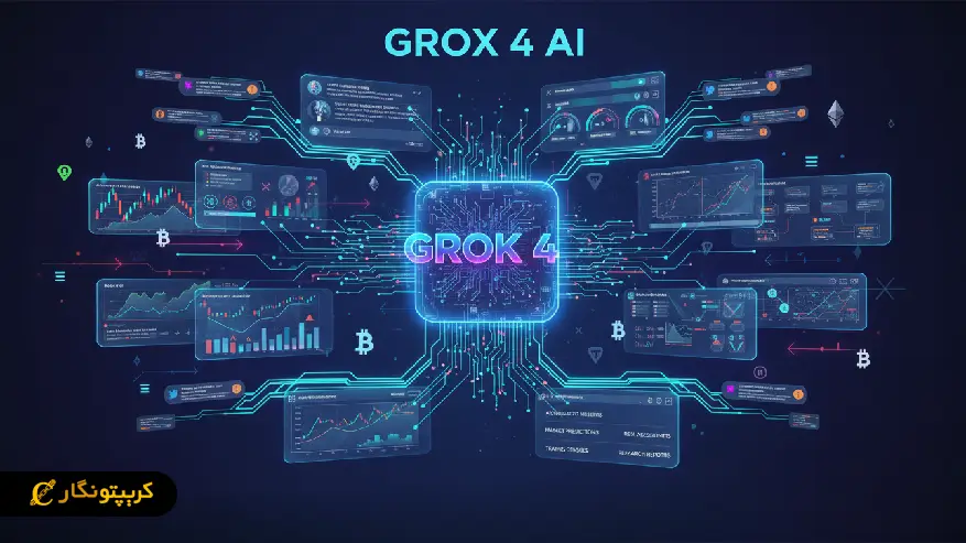 غربال‌گری ارزهای دیجیتال به کمک هوش مصنوعی گروک ۴