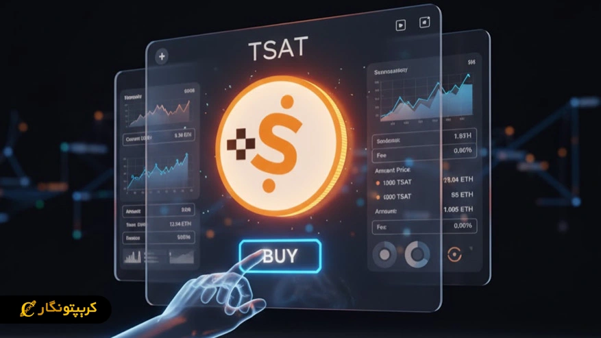 چگونه توکن TSAT را خریداری کنیم؟