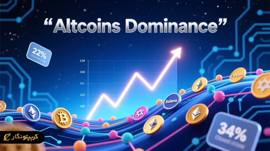 چطور بر اساس نمودار دامیننس آلت کوین ها ترید کنیم؟