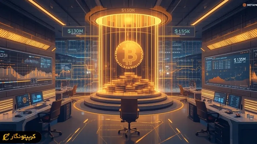 حرکت جسورانه متاپلنت؛ 130 میلیون دلار وام برای خرید بیت کوین