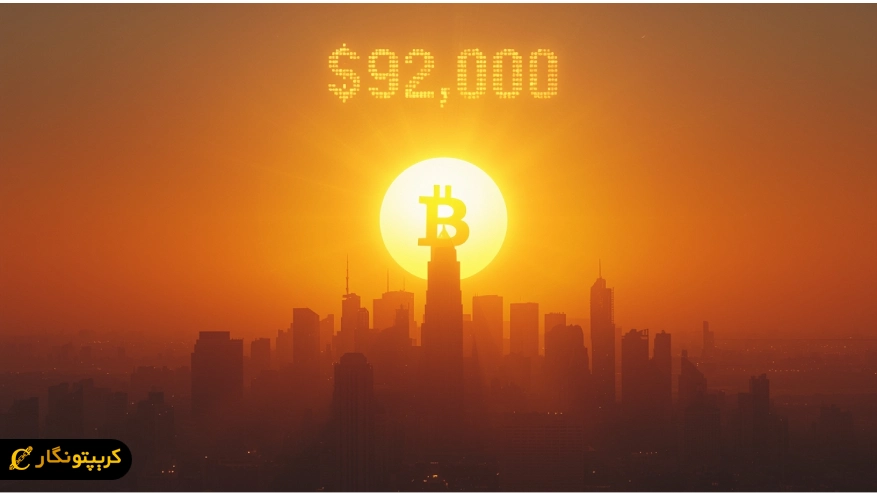 صعود قیمت بیت کوین؛ رکورد ۹۲,۰۰۰ دلاری در نبض بازار دیجیتال 