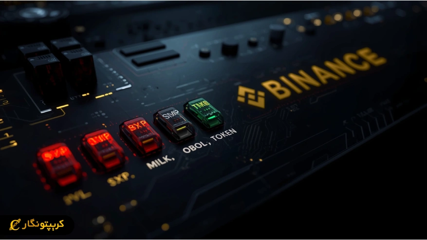 بایننس پایان معاملات SXP ،MILK ،OBOL و TOKEN را اعلام کرد