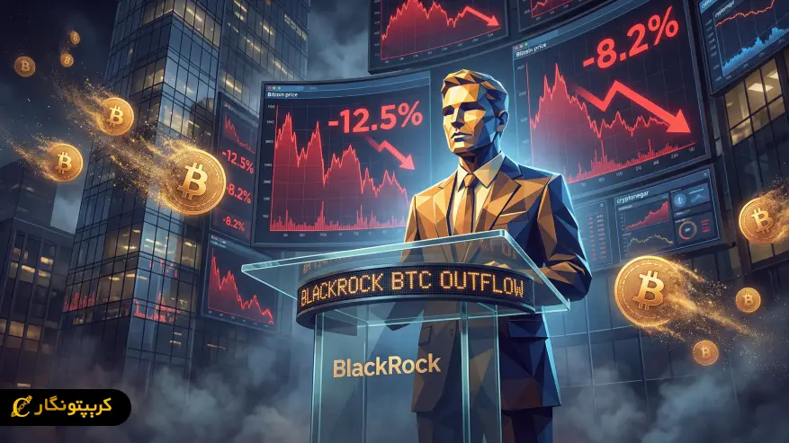 خروج بیت کوین بلک راک؛ حرکت خطرناک یا یک جا به جایی ساده؟