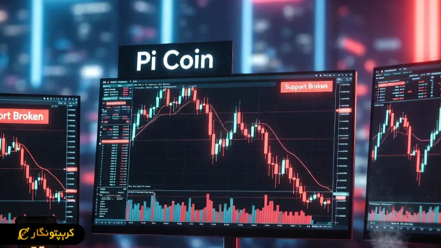 ریزش Pi Coin؛ فرصت جمع آوری یا آغاز سقوط عمیق؟