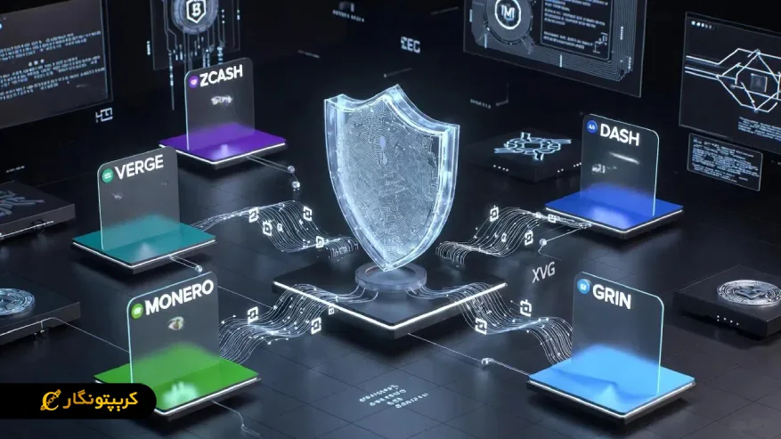 ۵ ارز دیجیتال حریم خصوصی را بیشتر بشناسیم