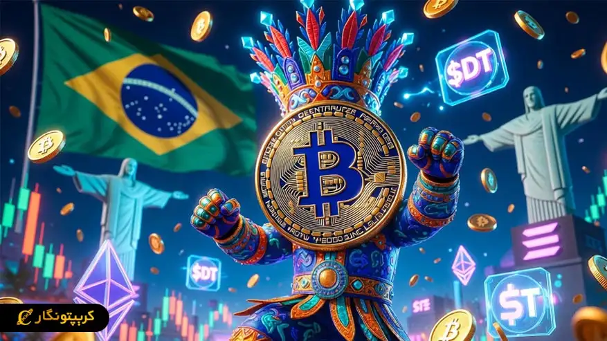رشد بازار کریپتو در برزیل؛ حجم معاملات و علاقه کاربران بالا رفت