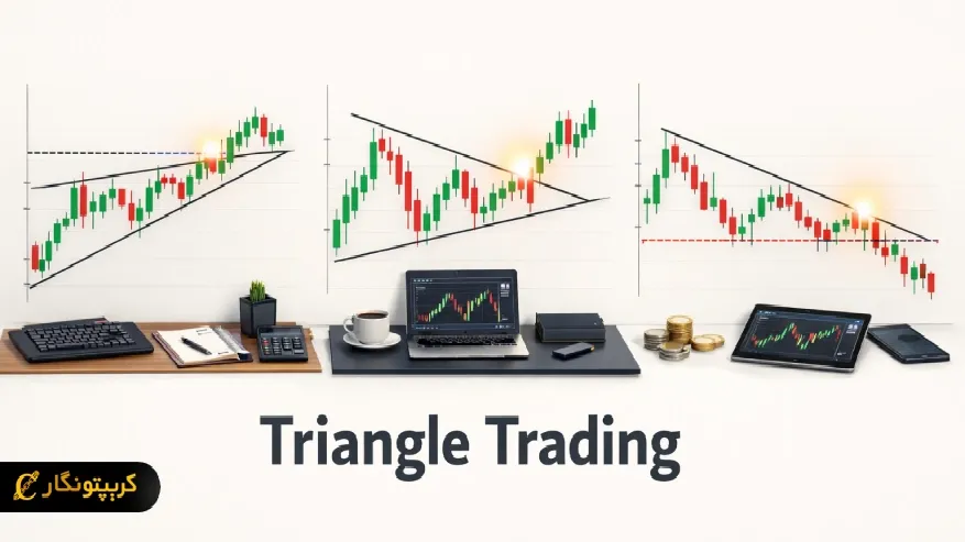 استراتژی های معاملاتی در تحلیل تکنیکال با الگوی مثلث (متقارن، صعودی، نزولی) 