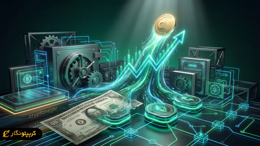 جهش ۲۷ درصدی Canton Coin با خبر توکن سازی اوراق خزانه آمریکا