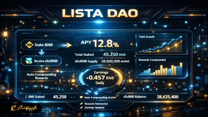 اینفوگرافیک پلتفرم Lista DAO