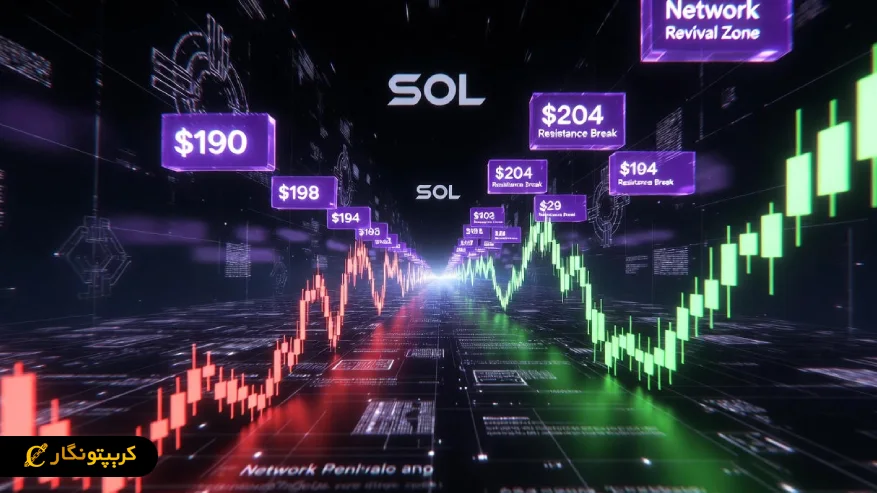 تحلیل سولانا ۱۴ دی ۱۴۰۴؛ نبرد بر سر حمایت ۱۳۴ دلاری